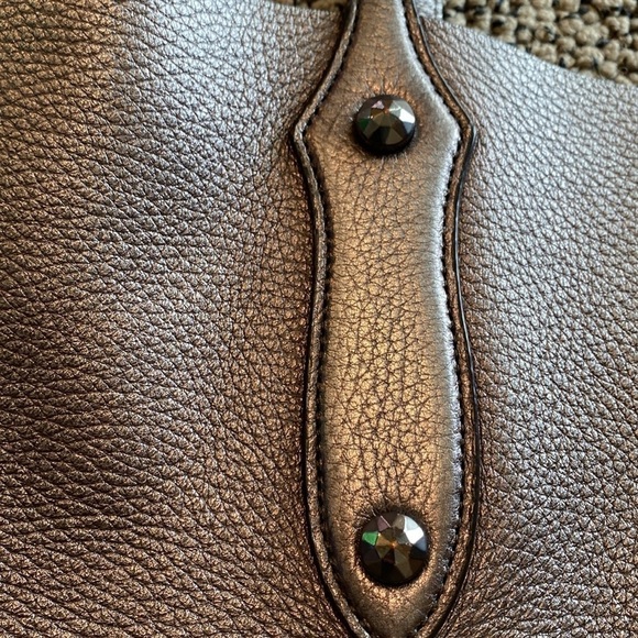 Annabel Ingall Gray Shoulder/Tote Bag in GUC - Picture 3 of 14